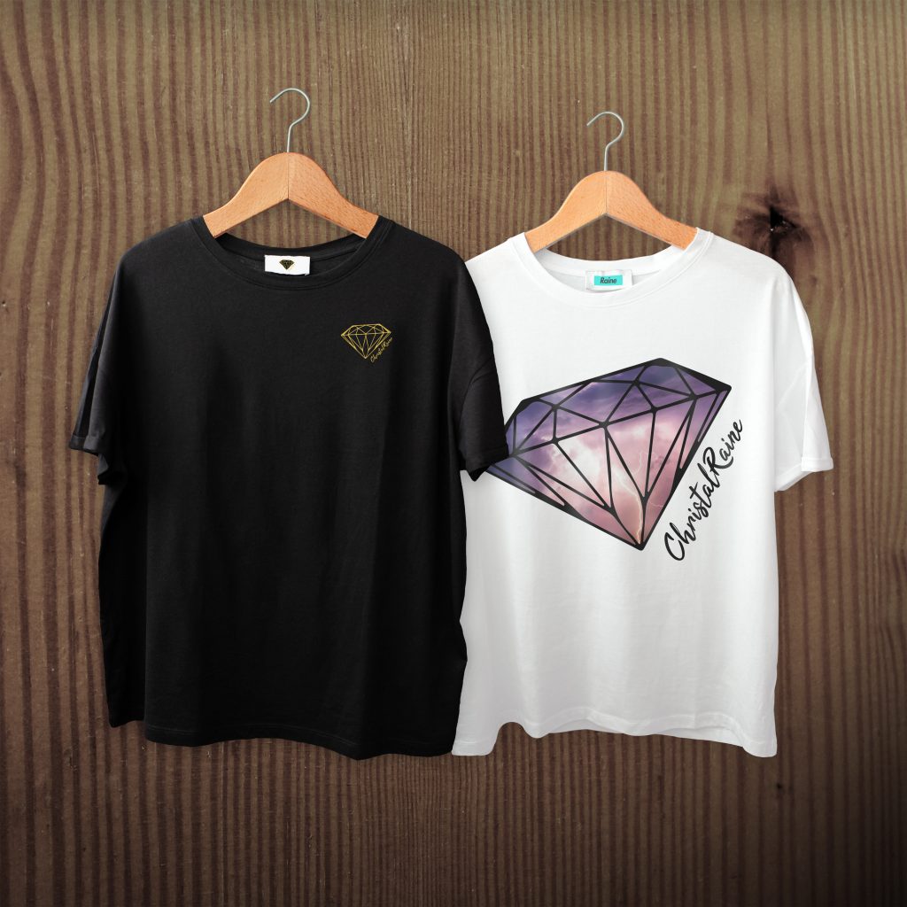 ChristalRaine gem t-shirts